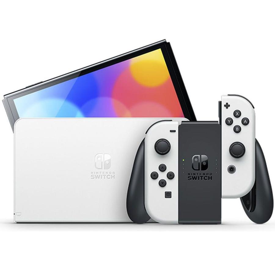 Nintendo Switch(有機ELモデル)Joy-Con(L)/(R)ホワイト HEG-S-KAAAA 