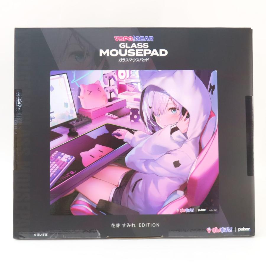 未開封】VSPO! GEAR ぶいすぽっ！ ガラスマウスパッド 花芽