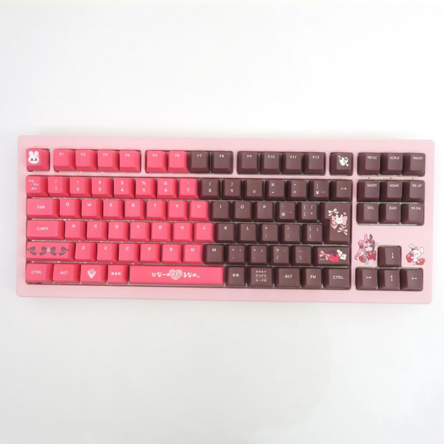 ぶいすぽっ! VSPO! GEAR ゲーミングキーボード 第1弾 橘ひなの ※中古