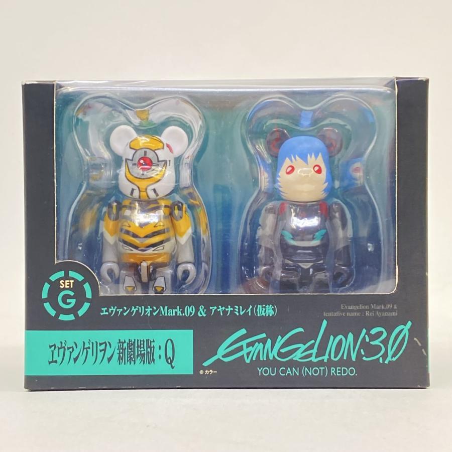 未開封】BE＠RBRICK ベアブリック ヱヴァンゲリヲン新劇場版: Q 2体 