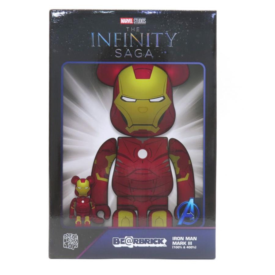 ベアブリック アイアンマン3 アイアンマン3 MARK Ⅶ DAMAGE Ver 100% ベアブリック （BE
