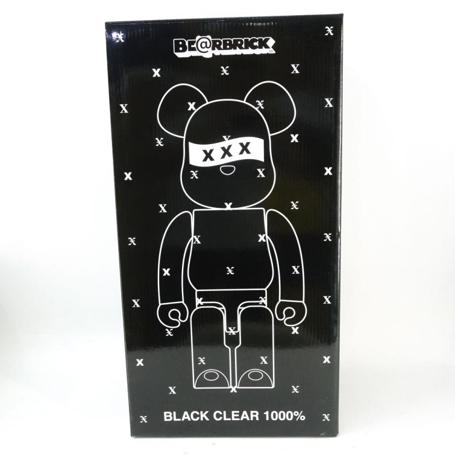 God selection XXX ベアブリック　1000% 黒1体　白1体 ♪BE@RBRICK-ベアブリック- GOD SELECTION XXX 1000% (ブラック) 「BE