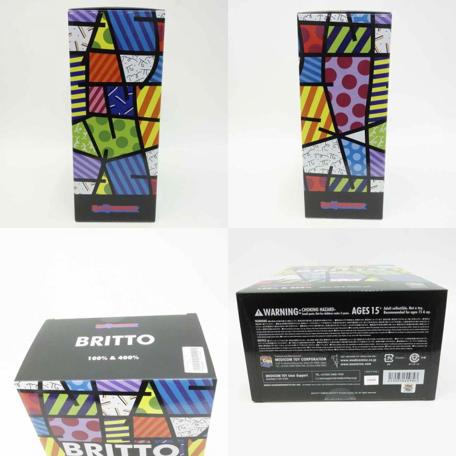 メディコムトイ BE@RBRICK ベアブリック Romero Britto ロメロ