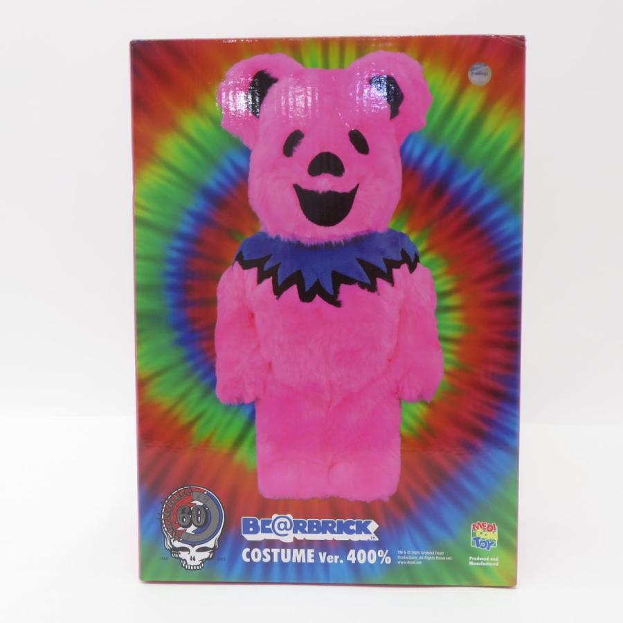 BE@RBRICK ベアブリック GRATEFUL DEAD DANCING BEARS COSTUME Ver BE@RBRICK grateful dead COSTUME 400% ピンク