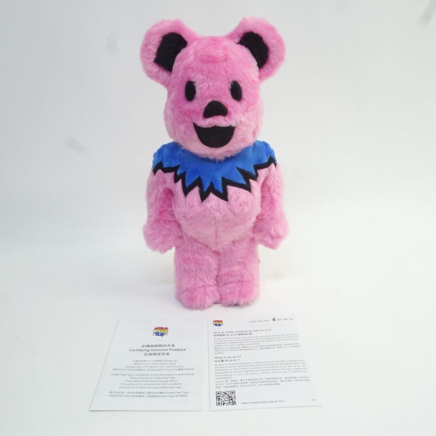 BE@RBRICK ベアブリック GRATEFUL DEAD DANCING BEARS COSTUME Ver BE@RBRICK grateful dead COSTUME 400% ピンク