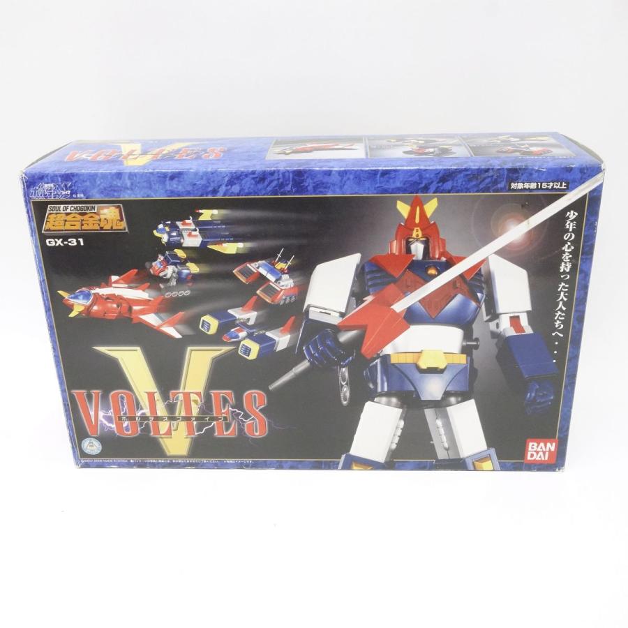 【部品欠品あり】超合金魂　ボルテスV GX-31 BANDAI 超合金魂 GX-31 ボルテスV 通常版 ※現状品 : お宝ストア - 通販