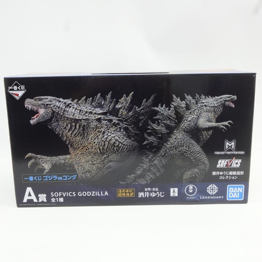 【中古】開封)A賞 SOFVICS GODZILLA フィギュア ｢一番くじ ゴジラvsコング｣[91][240091385005] 一番くじ ゴジラvsコング A賞 SOFVICS GODZILLA フィギュア ※中古