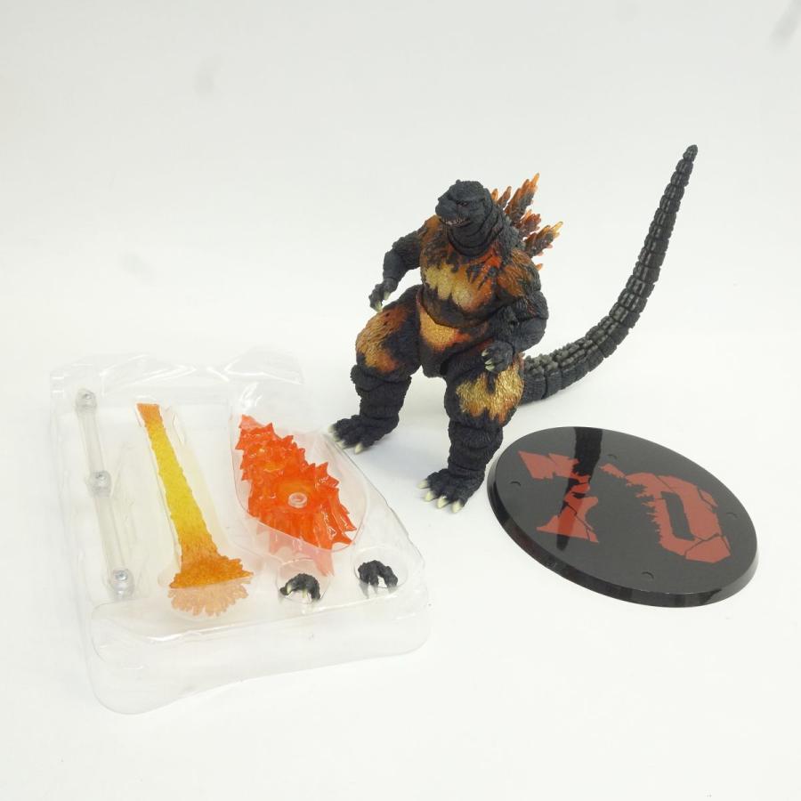 S.H.MonsterArts ゴジラ (1995) 70周年特別記念Ver. フィギュア ※中古 
