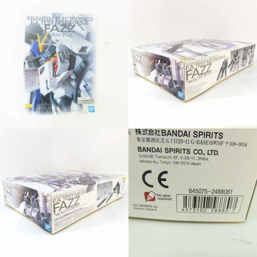 未開封 MG FAZZ Ver.Ka 1/100 機動戦士ガンダムセンチネル 1/100 MG FAZZ Ver.Ka（ガンダムセンチネル） | バンダイ
