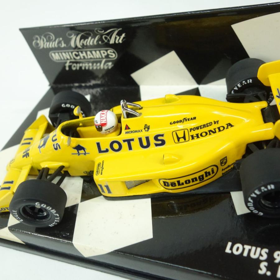 ミニチャンプス 1/43 LOTUS ロータス 99 T 1987 S.NAKAJIMA