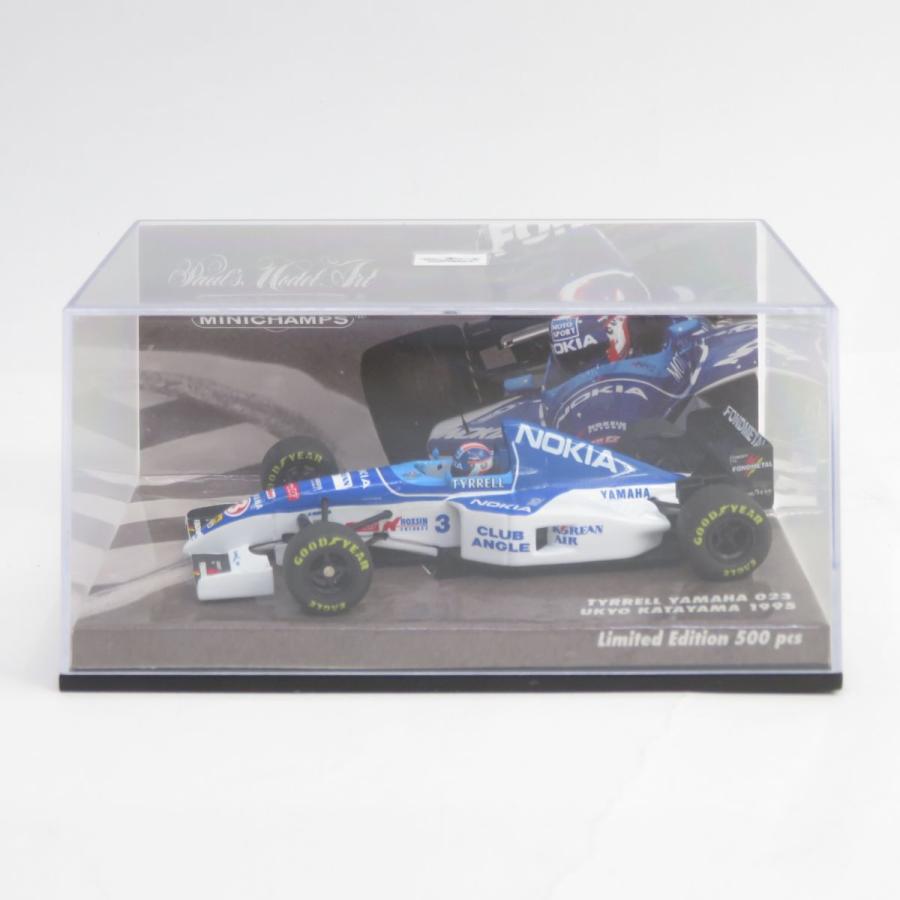 ミニチャンプス 1/43 ティレル 023 片山右京 1995 日本GP ミニカー