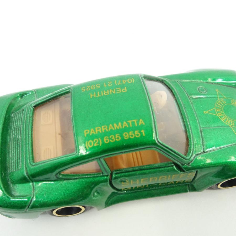 トミカ ポルシェ 959 SHERRIFFS特注 グリーン ミニカー ※中古 : お宝