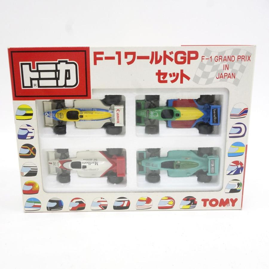 トミカ F-1ワールドGPセット未開封品 トミカ F-1ワールドGPセット(4台セット) ※中古 : お宝ストア - 通販