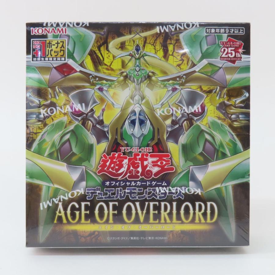 遊戯王エイジオブオーバーロード AGE OF OVERLORD 新品未開封BOX 遊戯王 エイジオブオーバーロード 未開封BOX シュリンク付き エイジ