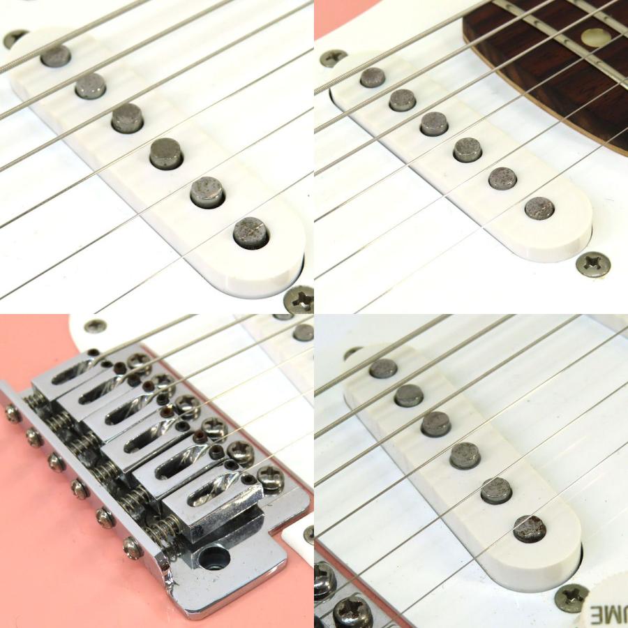 Squier by Fender スクワイア スクワイヤー Bullet Stratocaster ピンク ストラトキャスター エレキギター ※中古｜kinoko-dou｜04