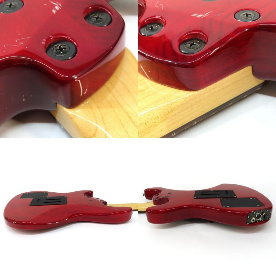 FERNANDES エレキギター 赤 ストラトキャスター FERNANDES エレキギター フェルナンデス ストラトキャスター 赤