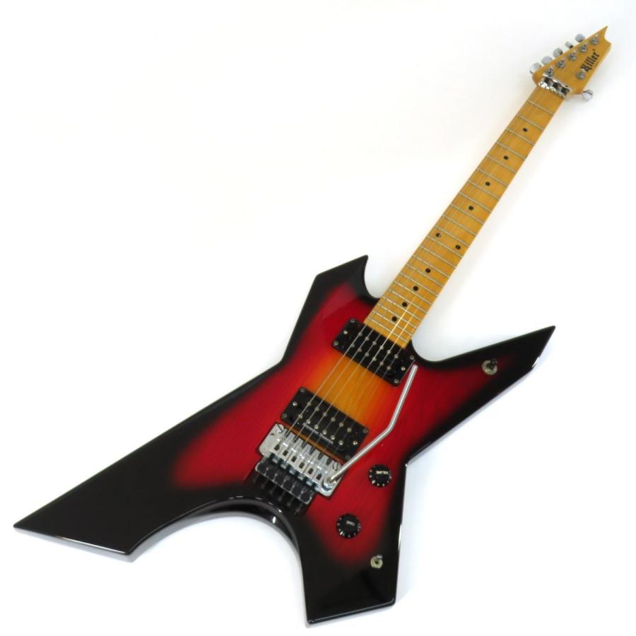 Killer キラー KG-STALLION 3TS スタリオン 変形タイプ エレキギター