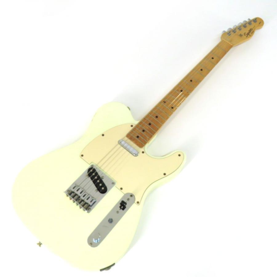 美品 Squier スクワイヤー テレキャスター Affinity ホワイト Squier Squier by Fender スクワイア スクワイヤー Affinity