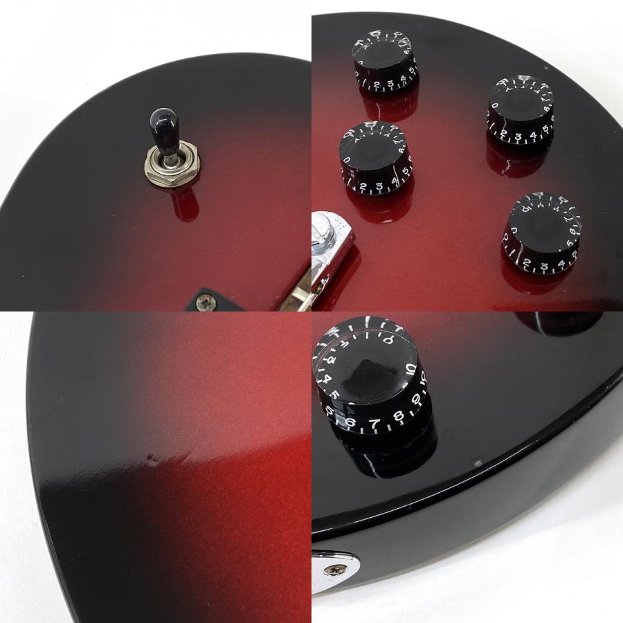 Aria Pro II Custom レスポールタイプ　サンバースト Amazon | AriaProII PE-700 BS Brown Sunburst フレイムメイプルトップ
