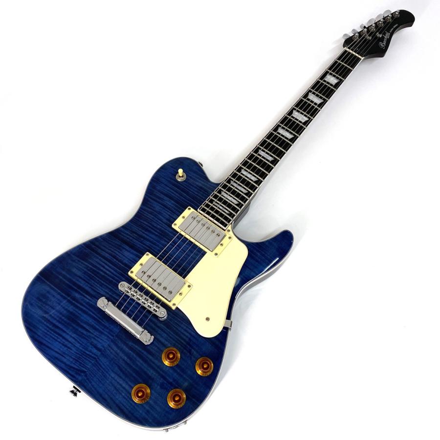 Bacchus baron-fm バロン ブルー st-blu テレキャスター Bacchus（バッカス） BARON-FM ST-BLU シースルーブルー