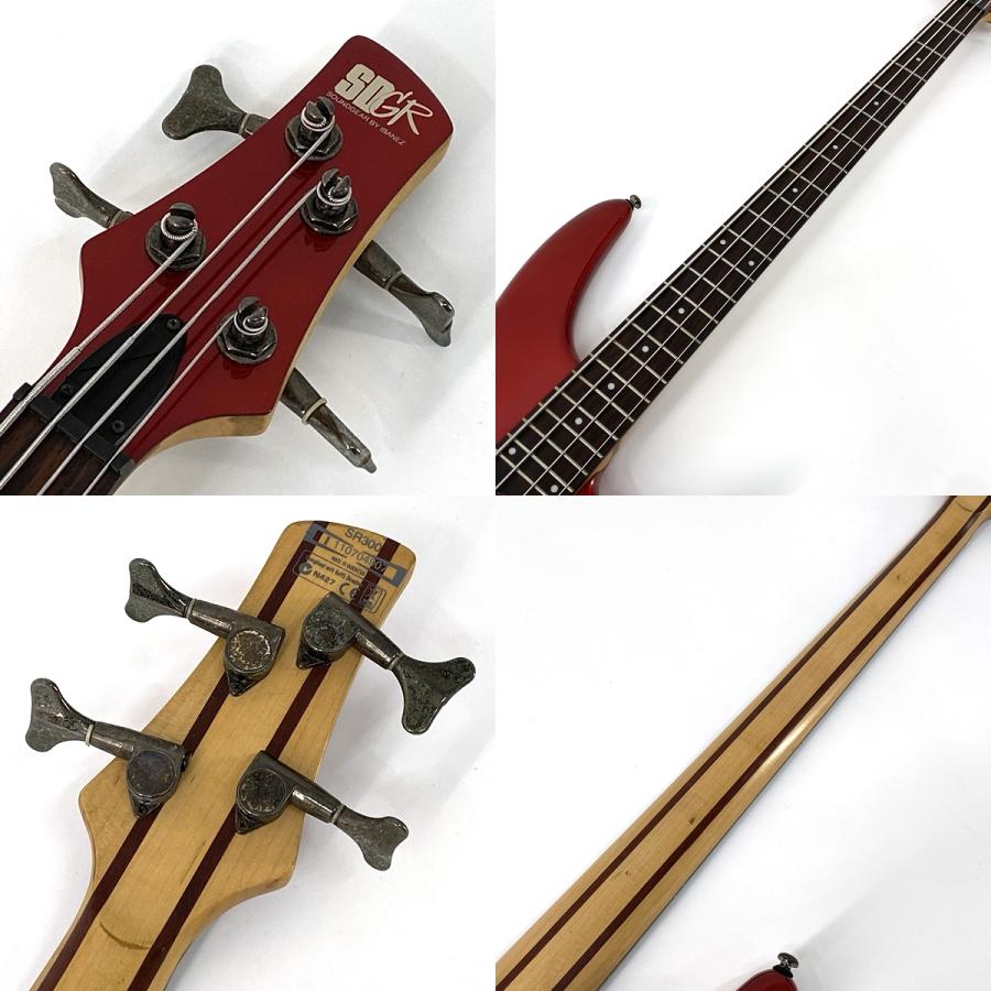 Ibanez（アイバニーズ） SR300 メタリックレッド エレキベース ※中古