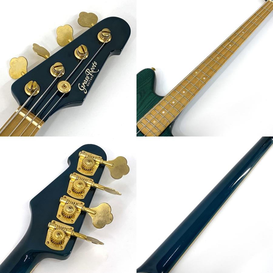 GrassRoots グラスルーツ G-H-58B グリーン エレキベース ※中古 : お宝