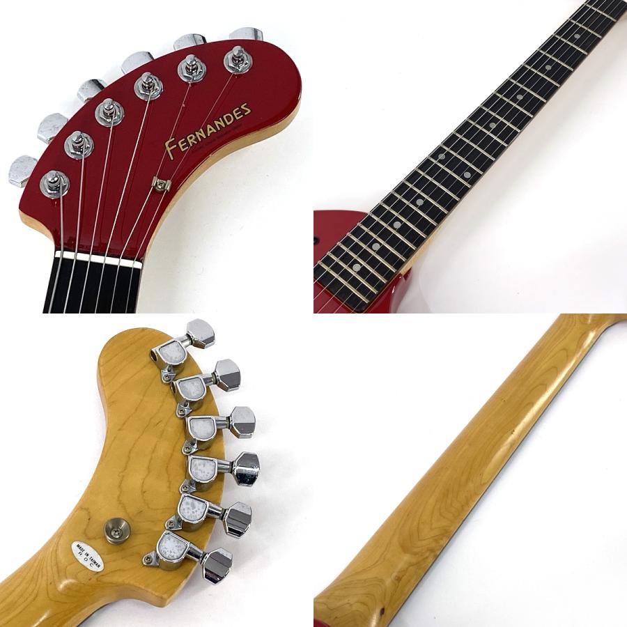 FERNANDES エレキギター ZO-3　レッド　現状品 ゾーサン FERNANDES（フェルナンデス） ZO-3 レッド ゾーさん アンプ内蔵タイプ