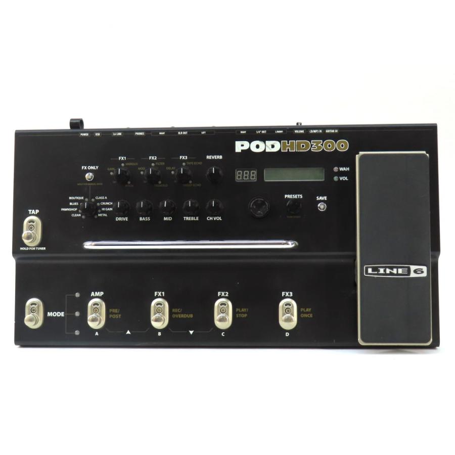 Line6 LINE6 ラインシックス POD HD 300 ギター用 エフェクター Line6 LINE6 ラインシックス POD HD 300 ギター用 エフェクター