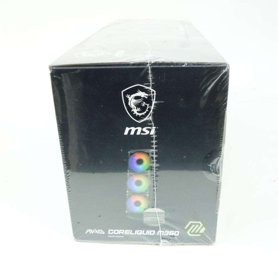 未開封】MSI MAG CORELIQUID M360 水冷CPUクーラー APL362512V : 099s 