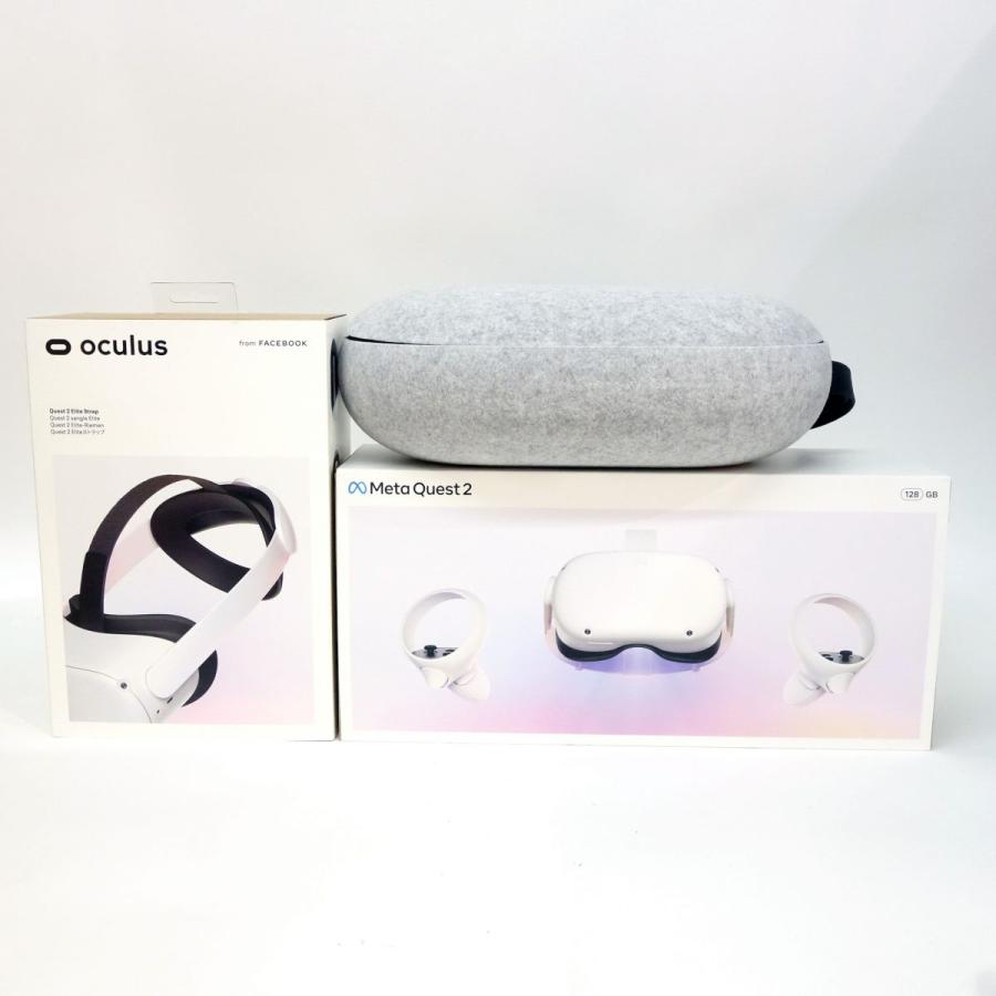 Meta Quest 2 128GB 2023年製 / Oculus Meta Quest 2 Elite ストラップ 