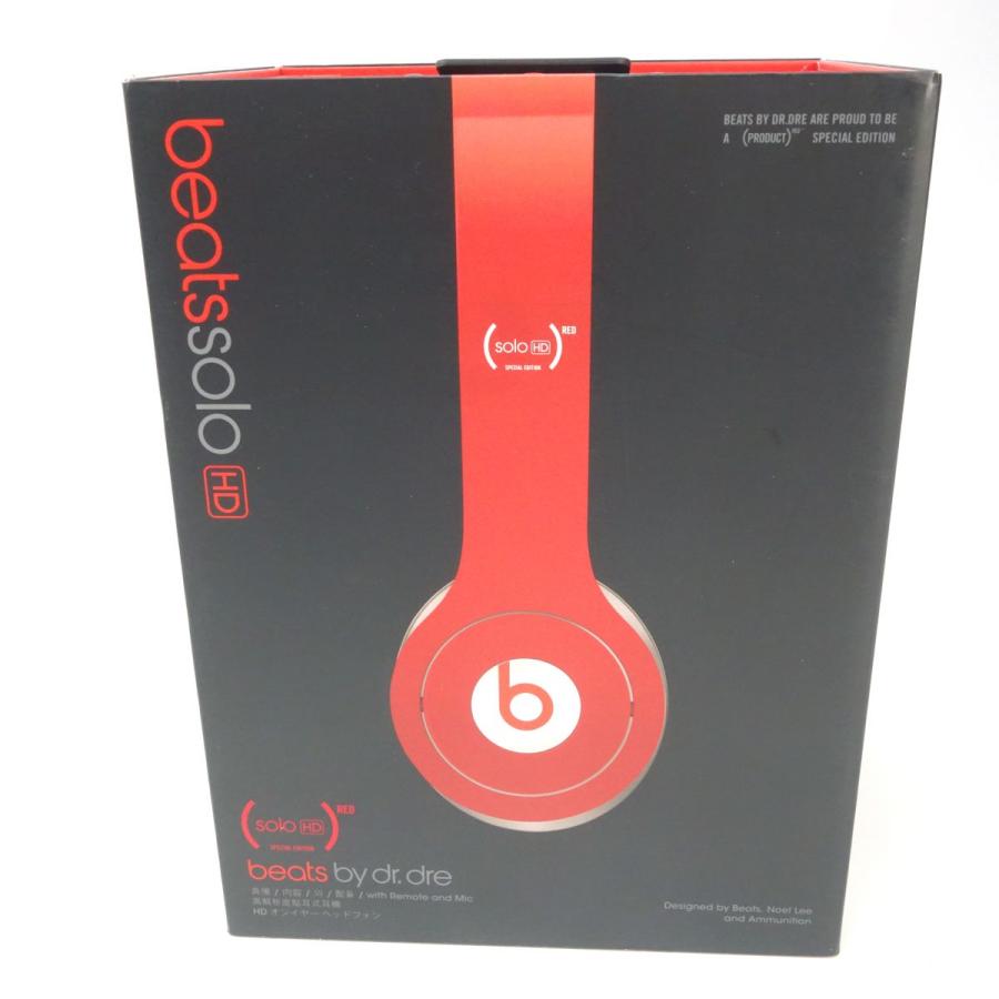 beats by dr.dre solo HD 有線オンイヤーヘッドホン【新品】 beats by dr.dre Solo HD オンイヤーヘッドフォン レッド ※中古 : お宝