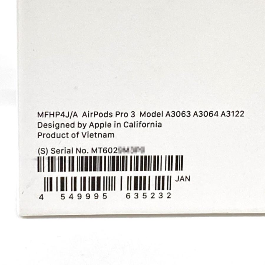 未開封】Apple AirPods Pro 3 MFHP4J/A 完全ワイヤレスイヤホン : お宝