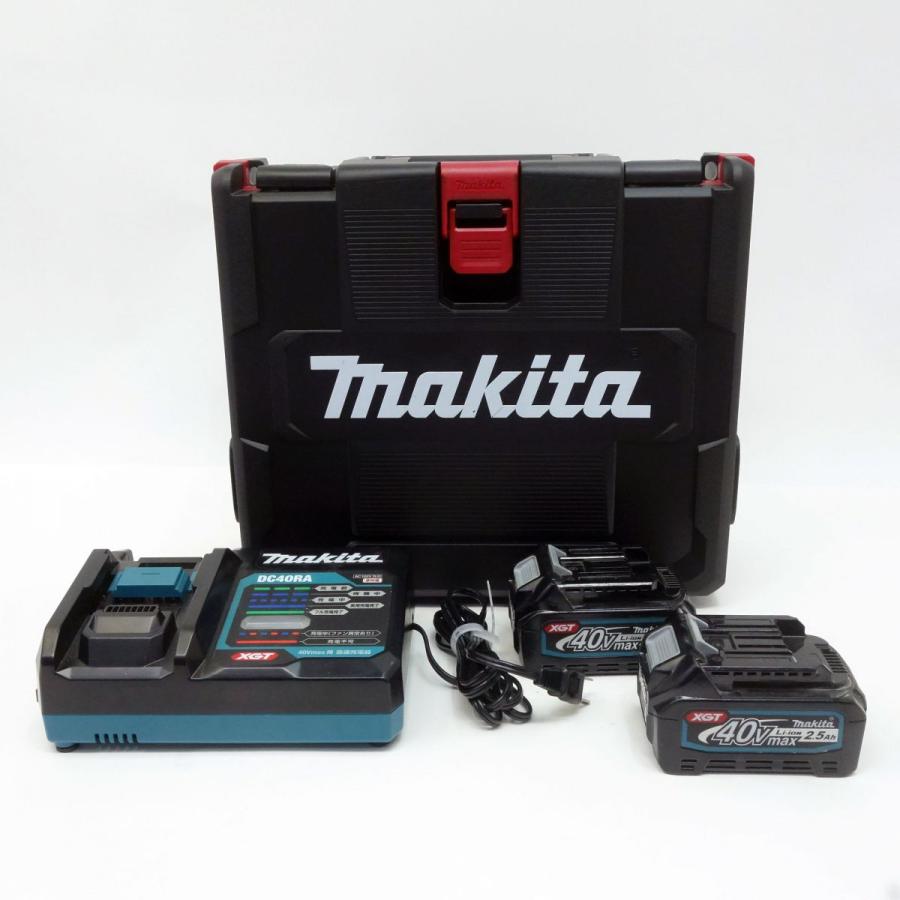 makita/マキタ 40Vmax リチウムイオンバッテリBL4025×2、充電器DC40RA 