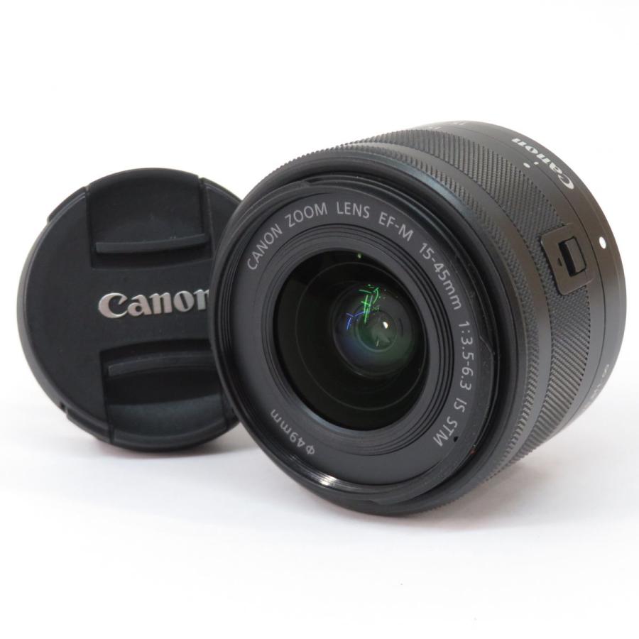 Canon キヤノン EF-M 15-45mm F3.5-6.3 IS STM グラファイト ※中古
