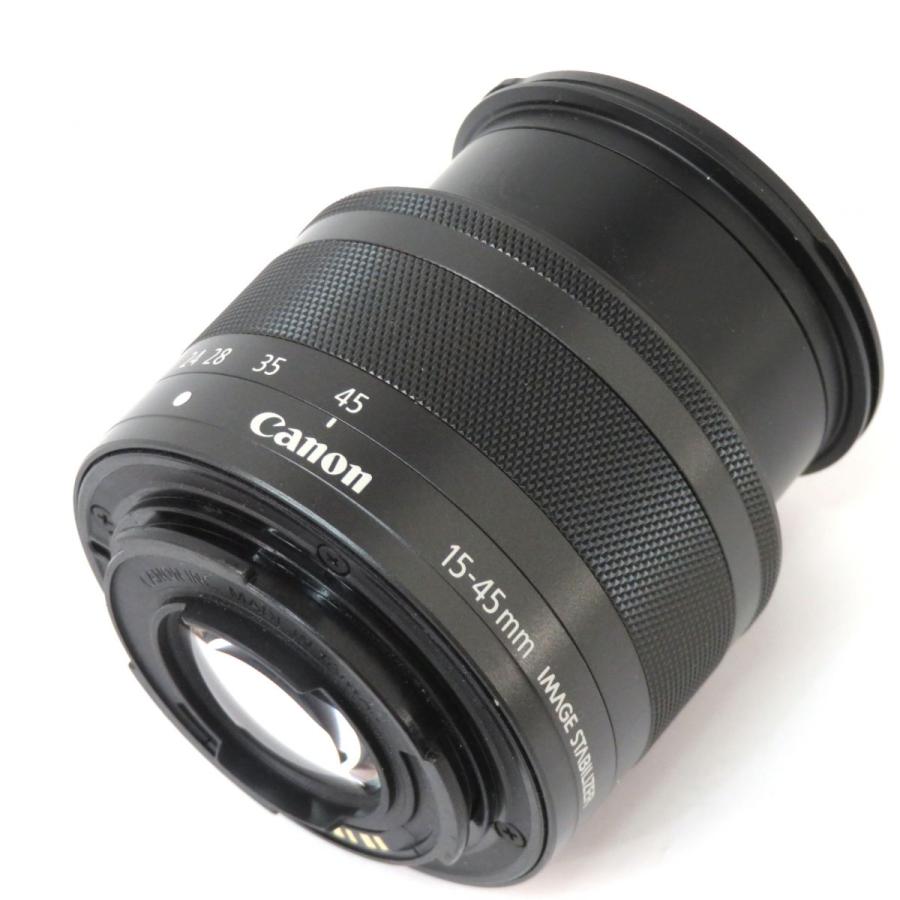 Canon キヤノン EF-M 15-45mm F3.5-6.3 IS STM グラファイト ※中古