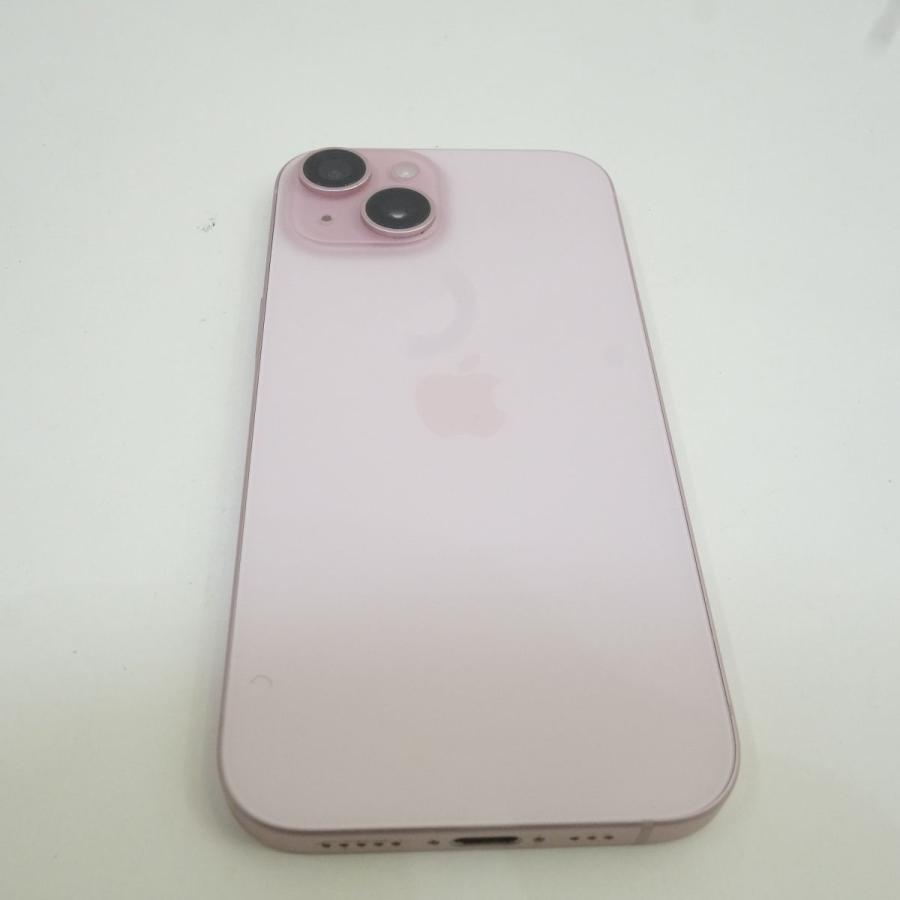 SIMフリー iPhone 15 256GB ピンク MTMP3J/A バッテリー最大容量86