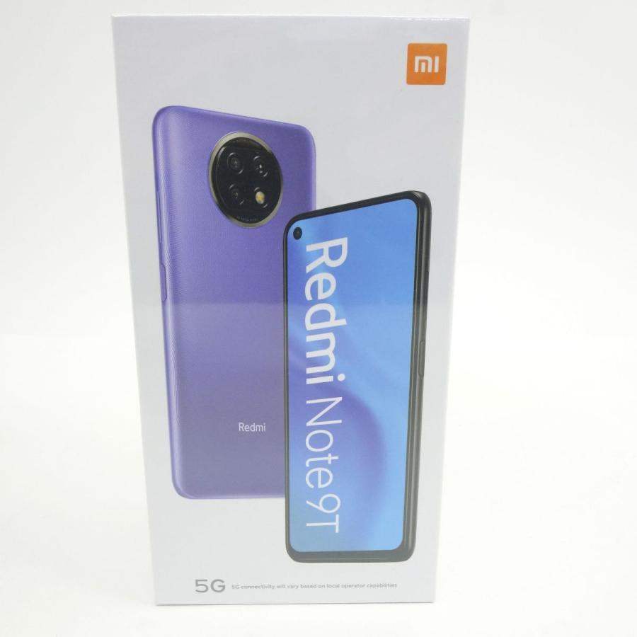 未開封】Softbank Redmi Note 9T 標準セット A001XM ナイトフォール 