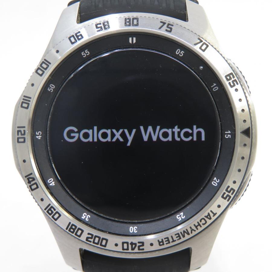 SAMSUNG/サムスン Galaxy Watch/ギャラクシーウォッチ 46mm シルバー SMR80010118JP スマートウォッチ ※中古 115s230423ok003お宝