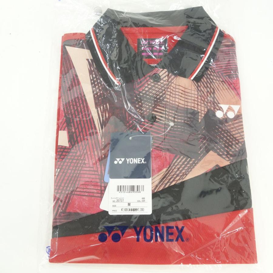 未使用】YONEX ヨネックス ウィメンズゲームシャツ 20737 サンセット 
