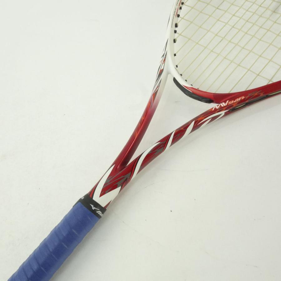 ミズノ　エフスピードV-01（中古ラケット） MIZUNO ミズノ F SPEED V-01 エフスピード 0U ラスティーレッド 軟式