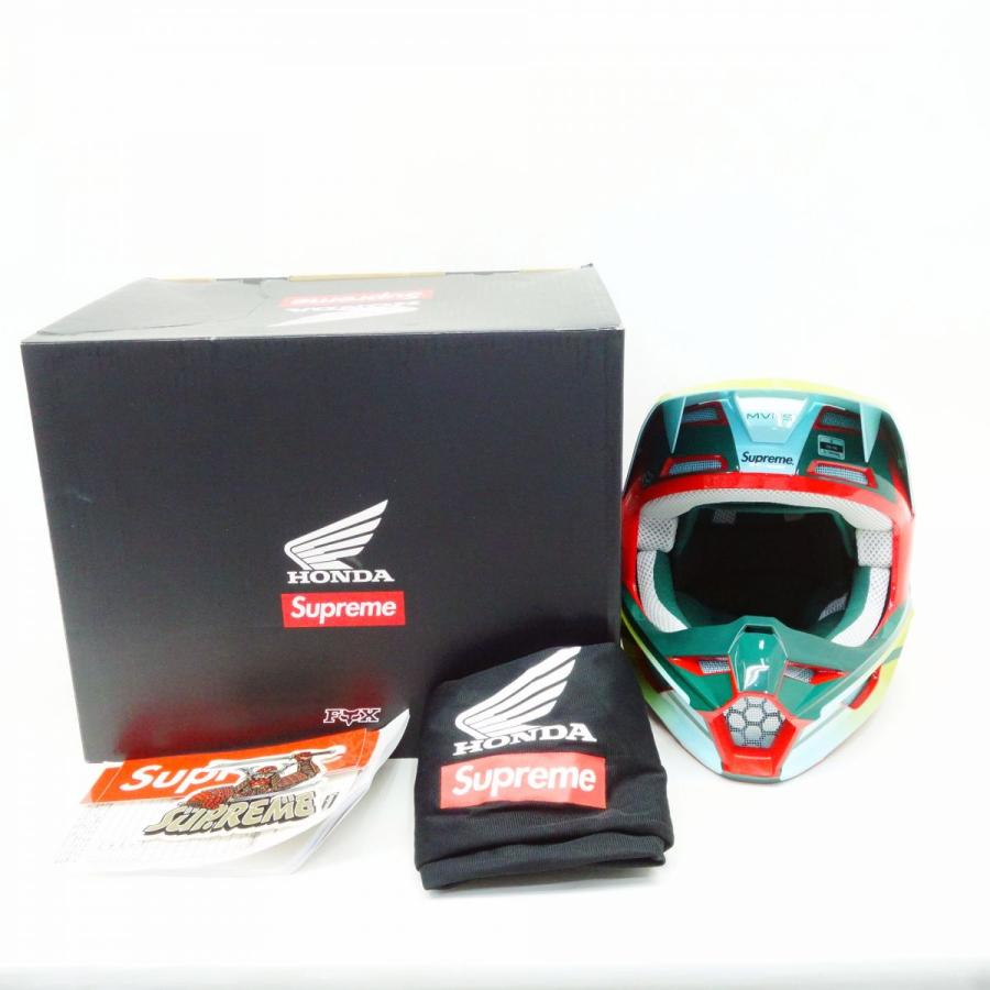 未使用】Supreme×HONDA×Fox Racing シュプリーム ホンダ フォックス V1 
