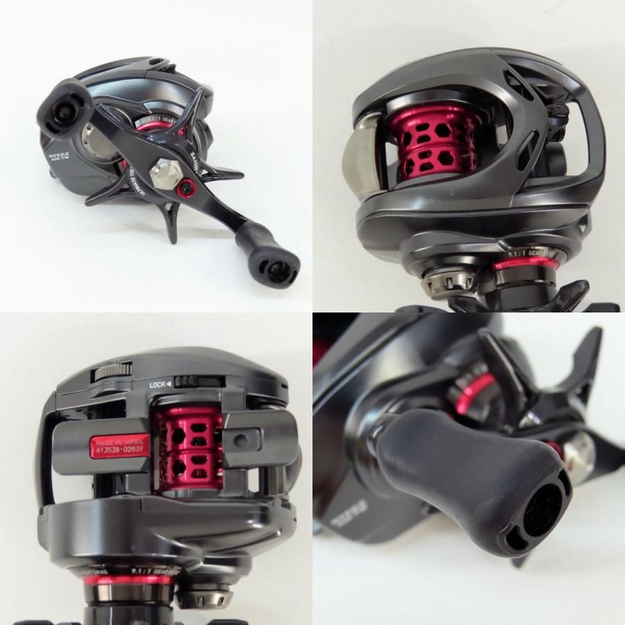 DAIWA ダイワ 20 STEEZ スティーズ AIR TW 500XXH 00613538 右ハンドル ベイトリール ※中古｜kinoko-dou｜06