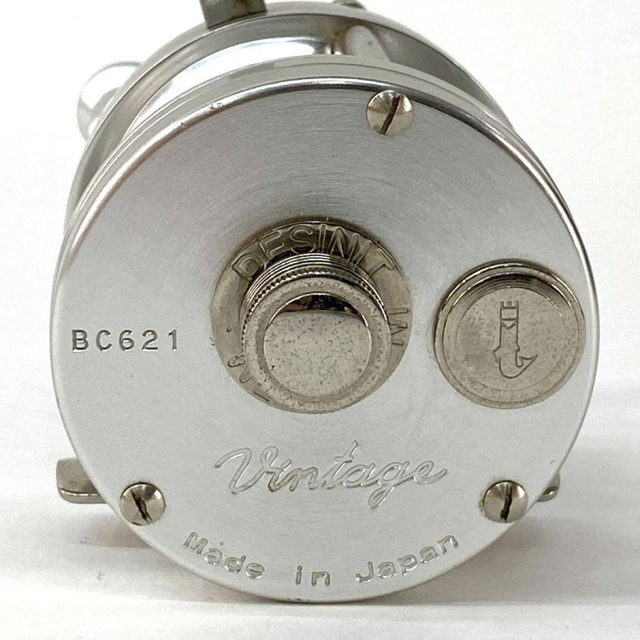 五十鈴工業 Vintage BC621 SSS シルバー 左ハンドル ベイトリール 本体
