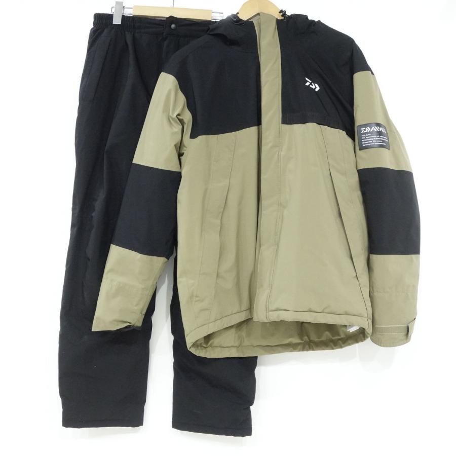 ダイワ　レインマックス ウィンタースーツ『ＤＷ－３５２２　黒×黒』[ＸＬ] Amazon.co.jp: ダイワ(DAIWA) 防寒着 レインマックス(R)ウィンター