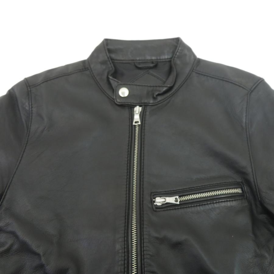 33Degrees サーティスリーディグリーズ 羊革 シングル ライダース