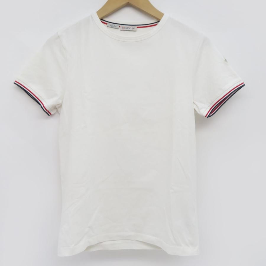 サイズXL□新品□モンクレール スリムフィット Tシャツ 半袖TEE レディース