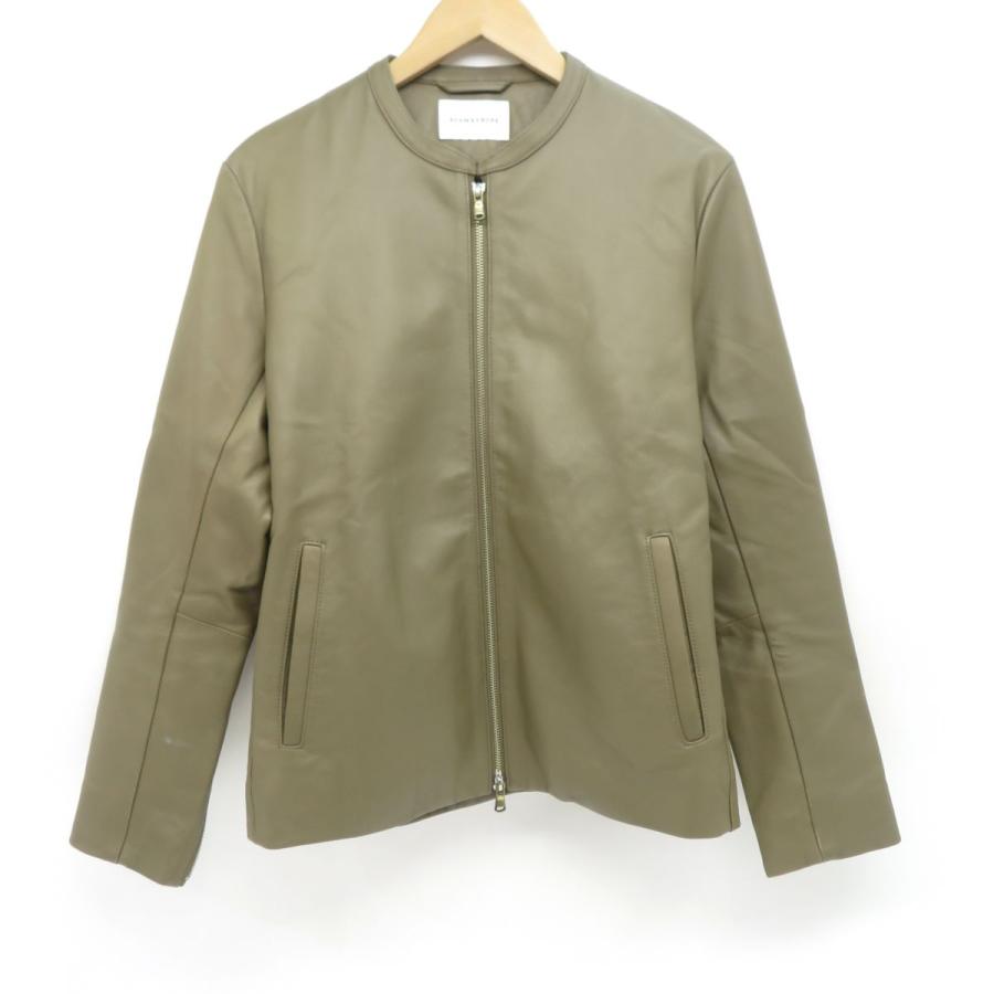 ADAM ET ROPE アダムエロペ 羊革 シングルライダースジャケット GML 