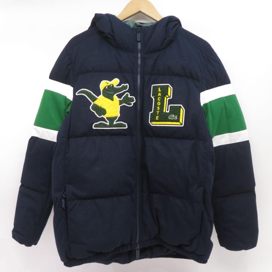 LACOSTE ラコステ 鹿の子地 ダウンジャケット BH010J Lサイズ ※中古 