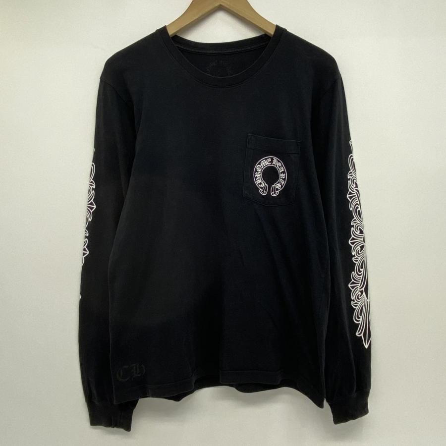 CHROME HEARTS クロムハーツ Horseshoe L/S Tee ホースシュー ロンT