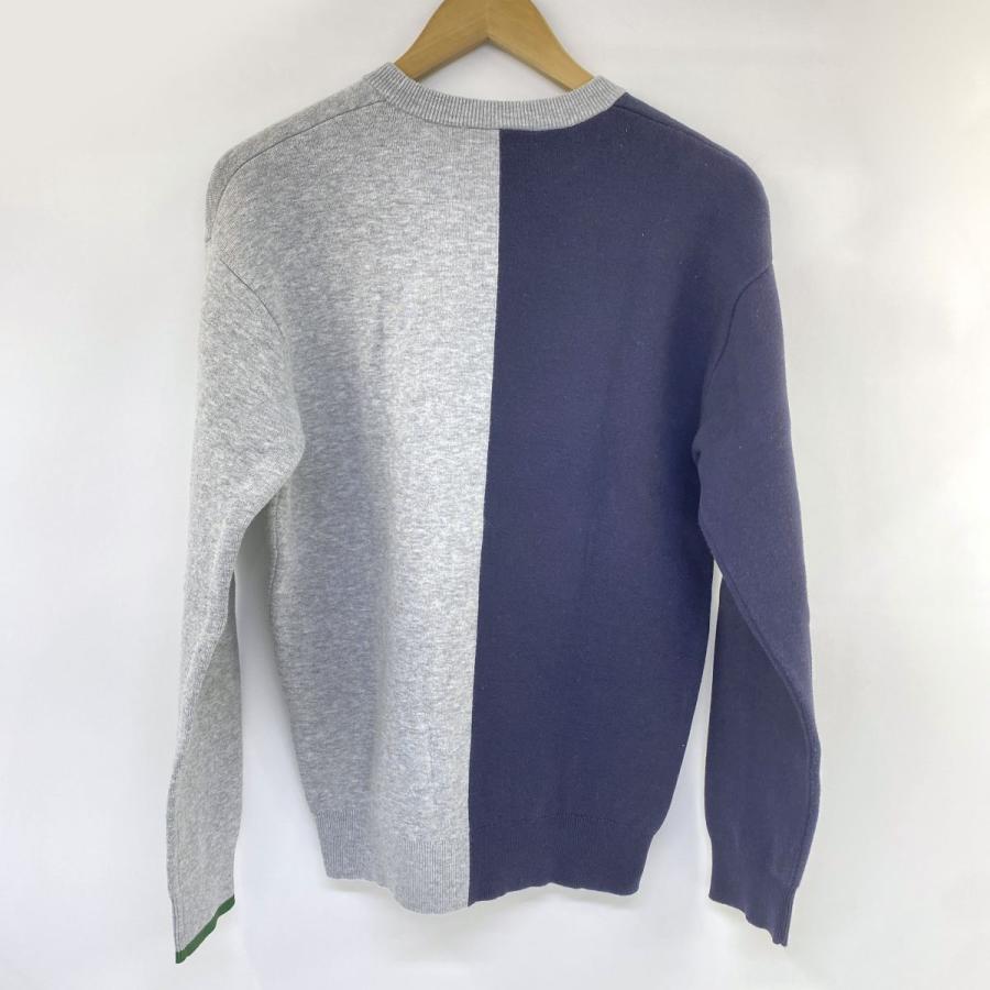 LACOSTE ラコステ バーチカルカラーブロッキングニットセーター S(US 